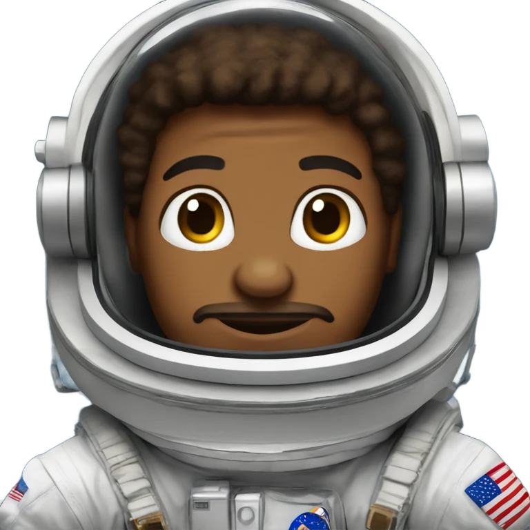 Use photo of Philly Phil as an astronaut  emoji