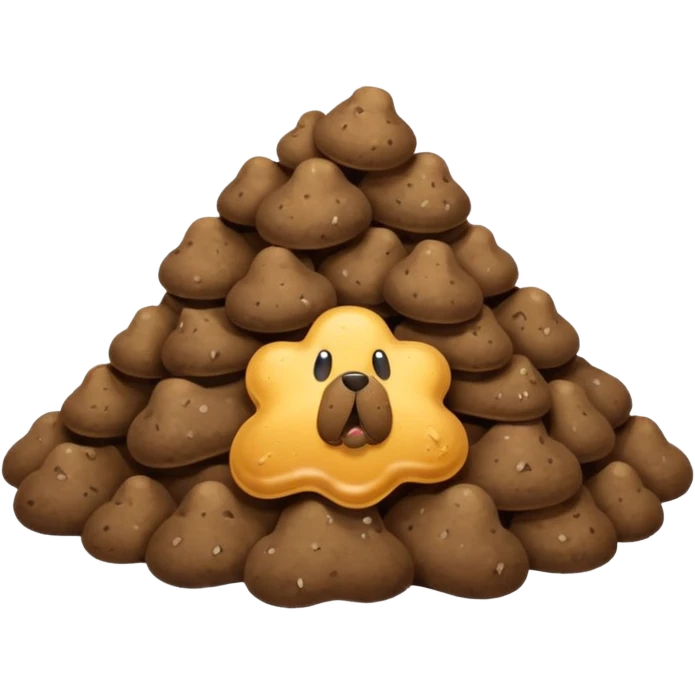 Dog poop emoji