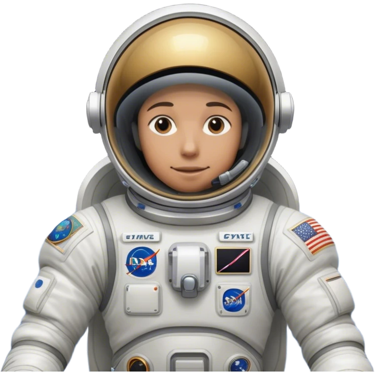 👨‍🚀 Cinematic Realistic Astronaut – A highly detailed depiction of an astronaut in a state-of-the-art space suit, floating weightlessly in the vast expanse of space. The reflective visor captures the distant Earth, while intricate suit details and soft lighting create an immersive sense of realism. emoji