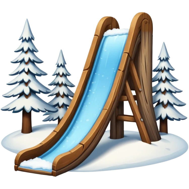 winter noel wood slide emoji