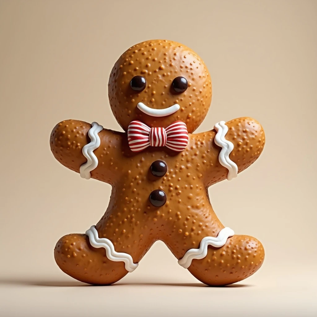 gingerbread man emoji