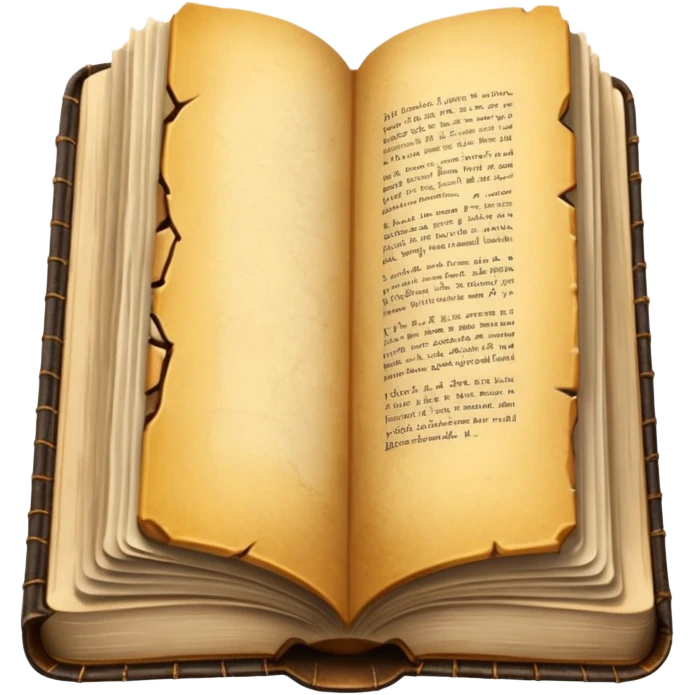 Open book emoji