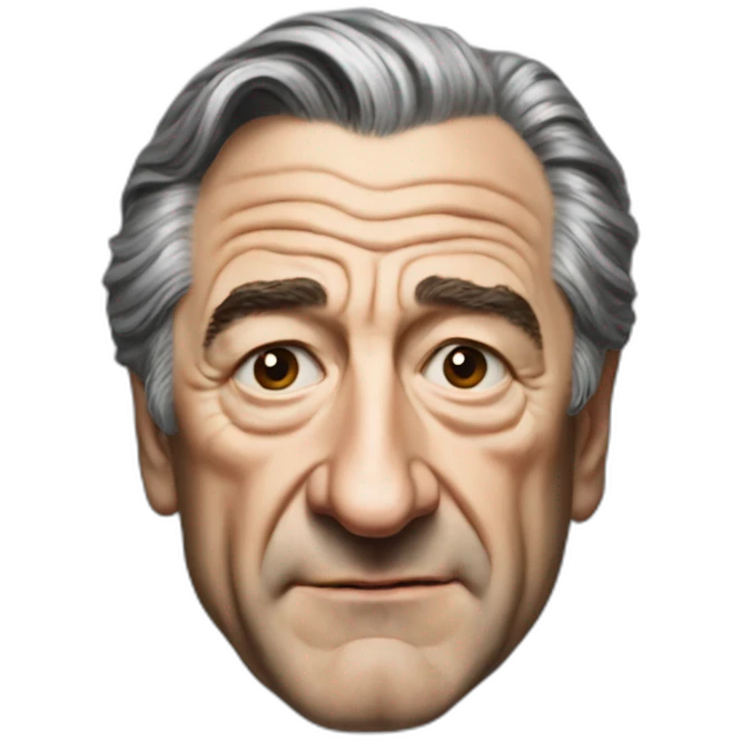 robert deniro portrait realistic emoji