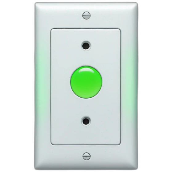 neon green colored switch emoji
