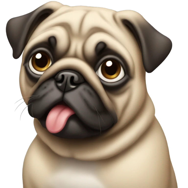 Pug emoji