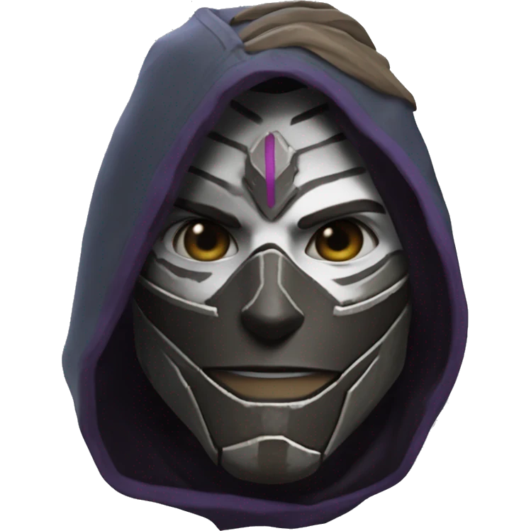 Cayde-6 del videojuego 'Destiny' sonriendo emoji