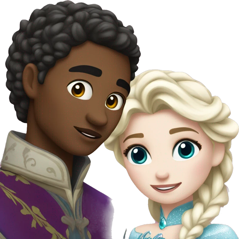 Elsa and Gabriiel  emoji