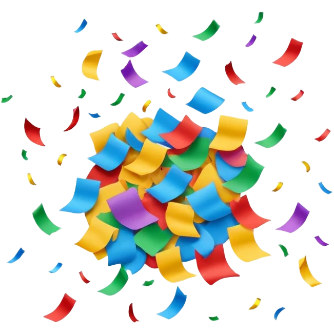 one confetti emoji