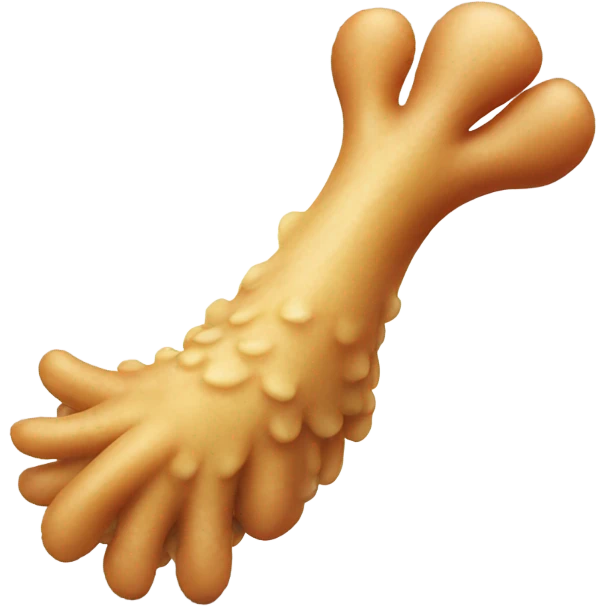 chicken foot emoji