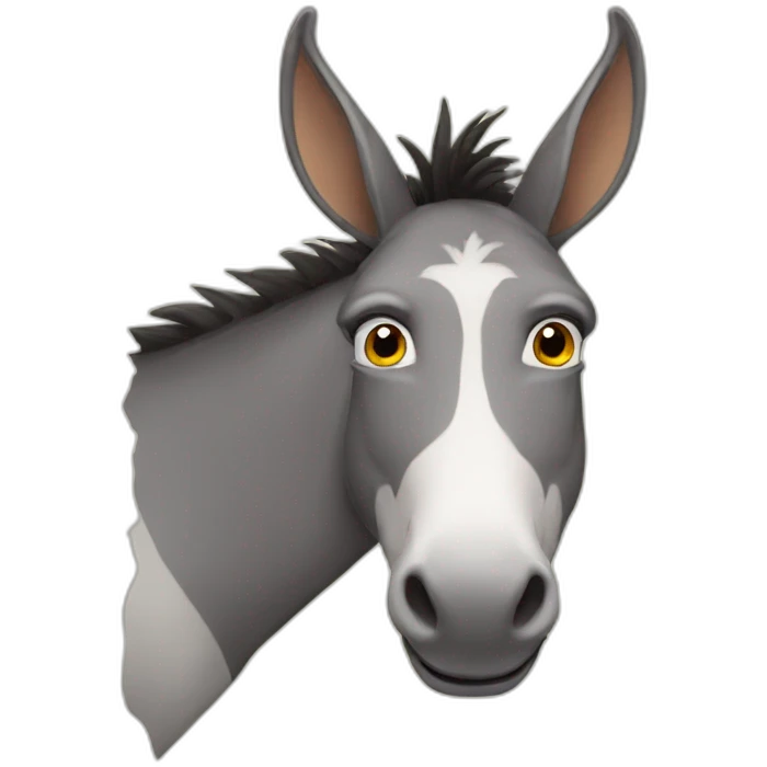 Donkey emoji