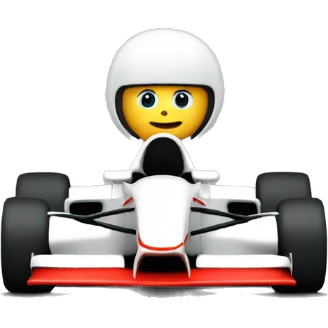 formula1 and car emoji