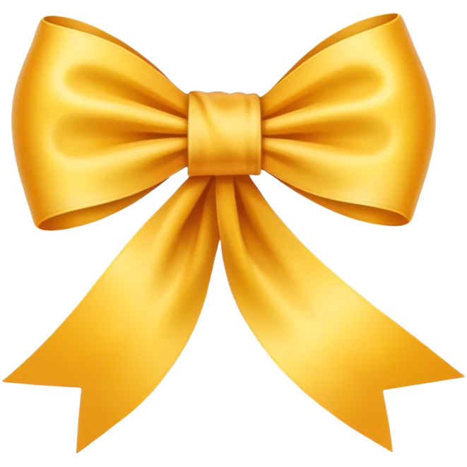 Soft ribbon emoji