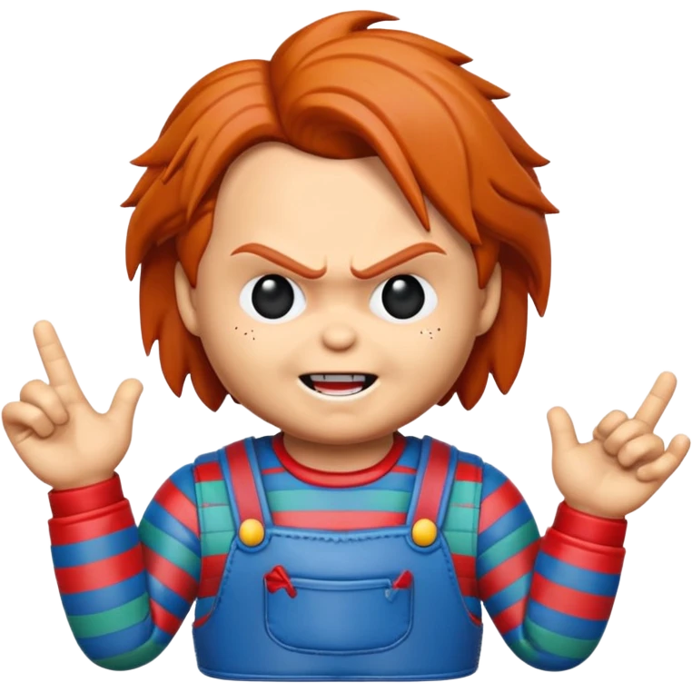 Un emojin de chuky emoji