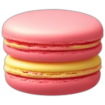 sunset Macaron emoji