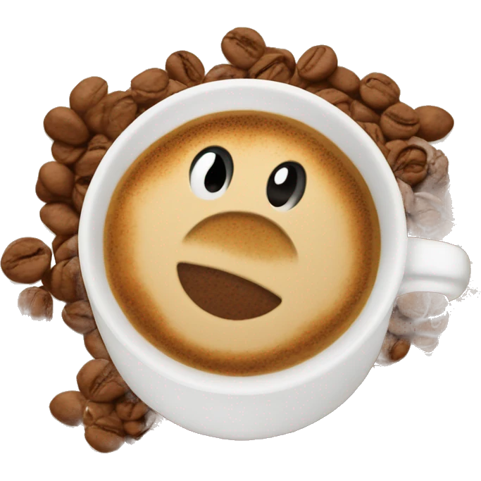 a capuccino ratcha emoji