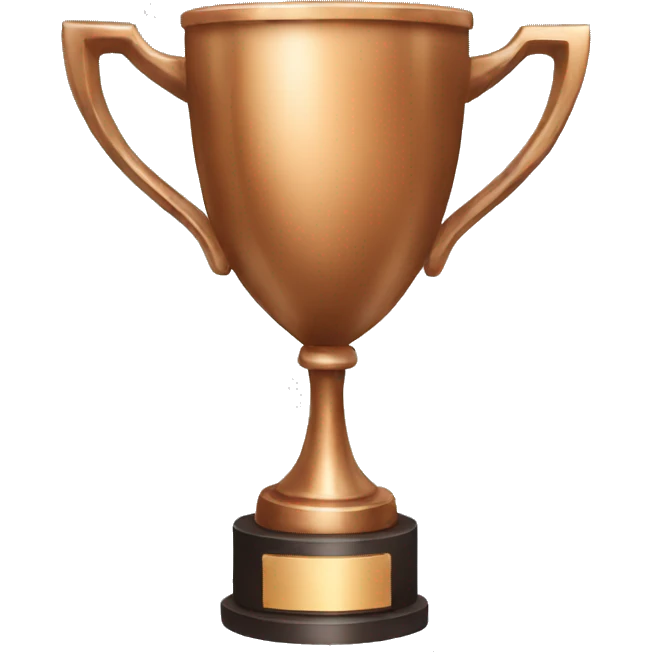 bronze trophy emoji