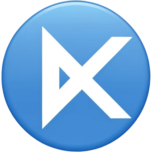 A blue check and border in a circle with a diagonal line through it emoji