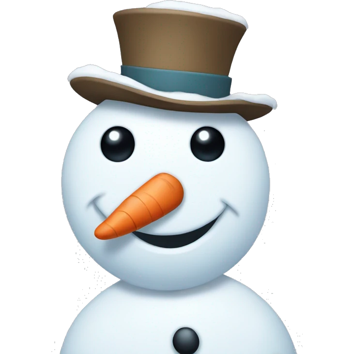 Snowman emoji