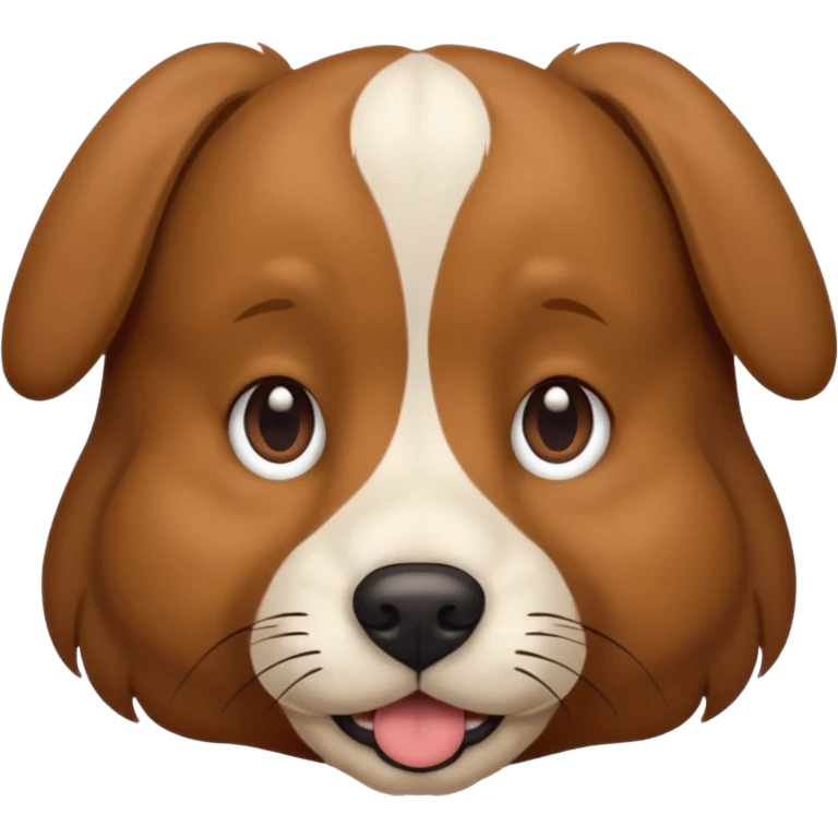 Brad Young as a dog emoji