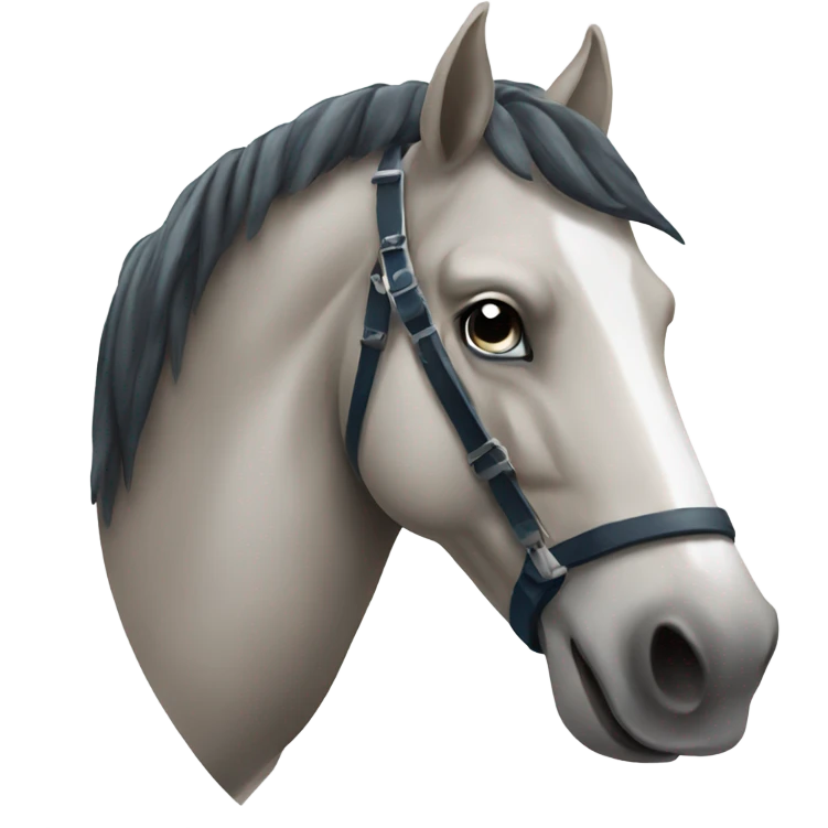 A horse with horn emoji