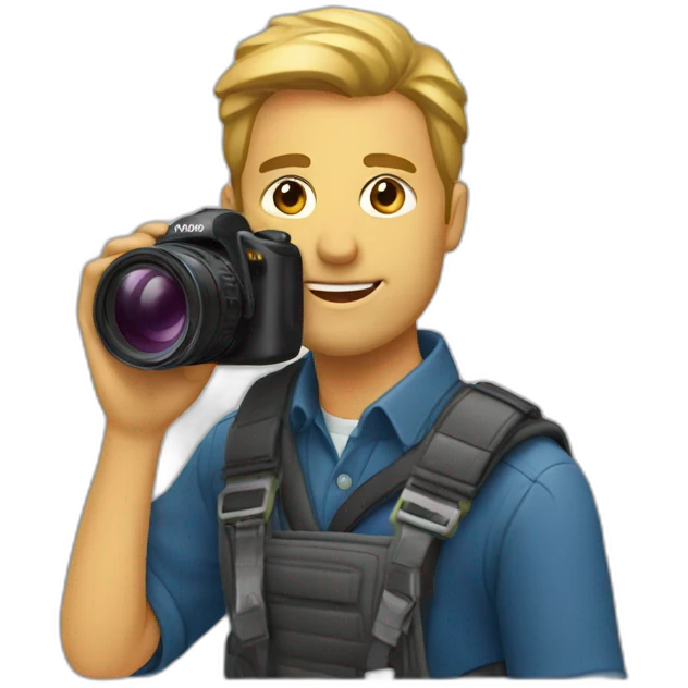Photographer emoji