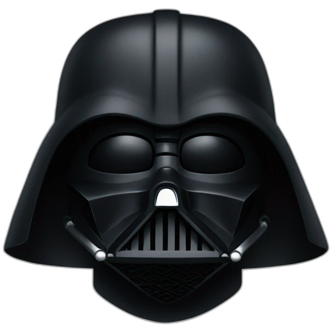 Dark vader kiss emoji
