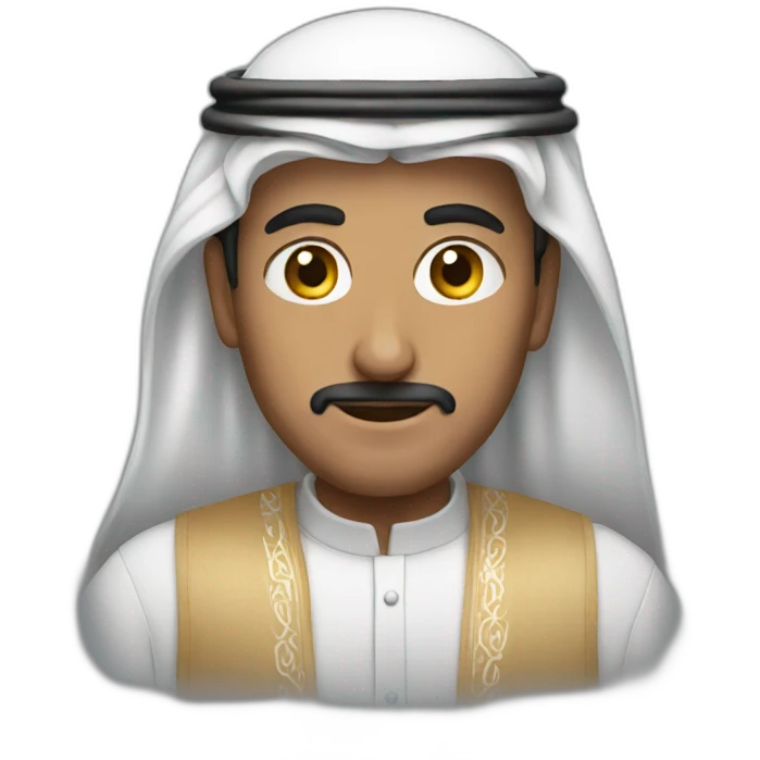 a man from saudi arabia emoji