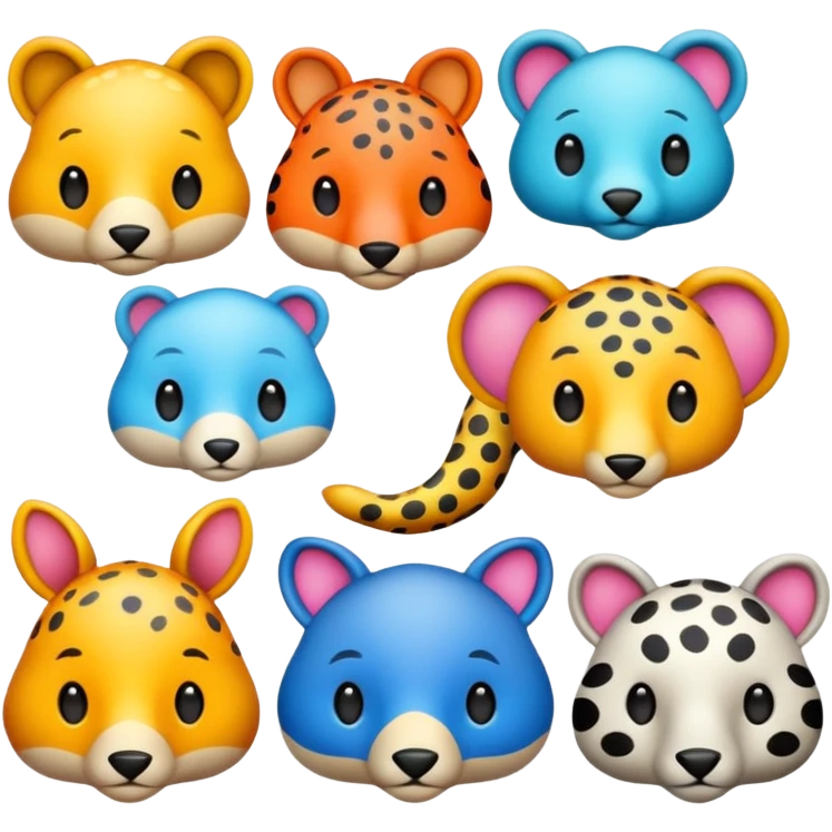 spotted animals emoji