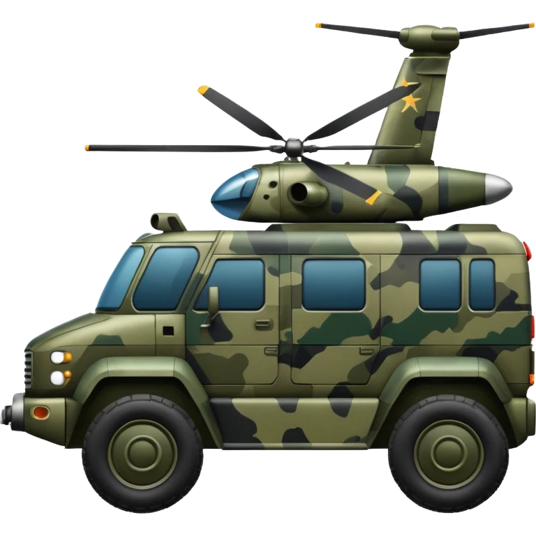 Military Air Force vehicle emoji