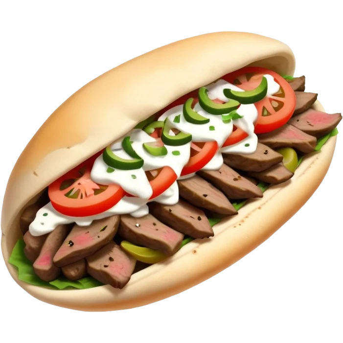 Beef gyro  emoji