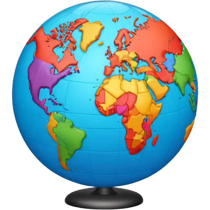 cute globe  emoji