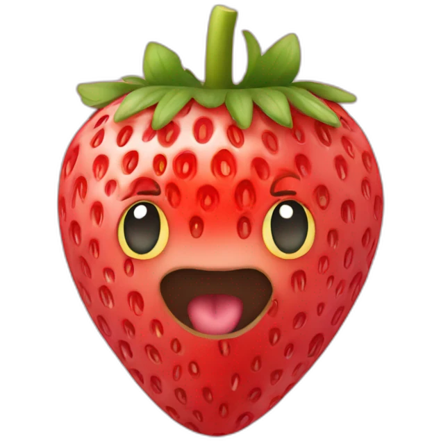Strawbery emoji