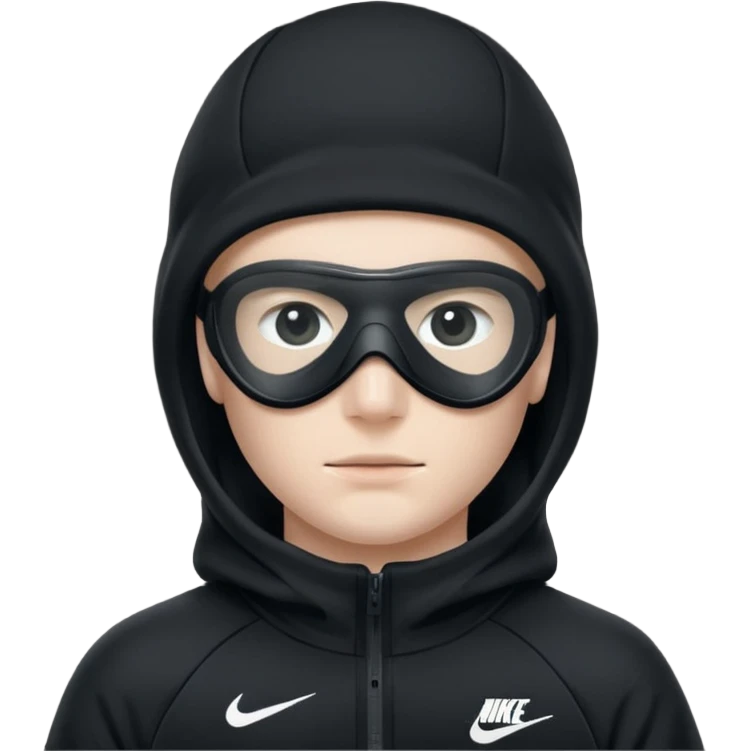 White person wearing a Nike Tex with hood and ski mask co all black and https://encrypted-tbn0.gstatic.com/images?q=tbn:ANd9GcTQEV3H5Fpq8Dp-ki2RTwgbdHqMsKZzDtarA9ywqiFzKVKjxdLc5Fq9yDOax7-XC4trueI2pFuItpqM_TVrGODdDG5la_rbm9lB8utSLKXm&s=10 emoji