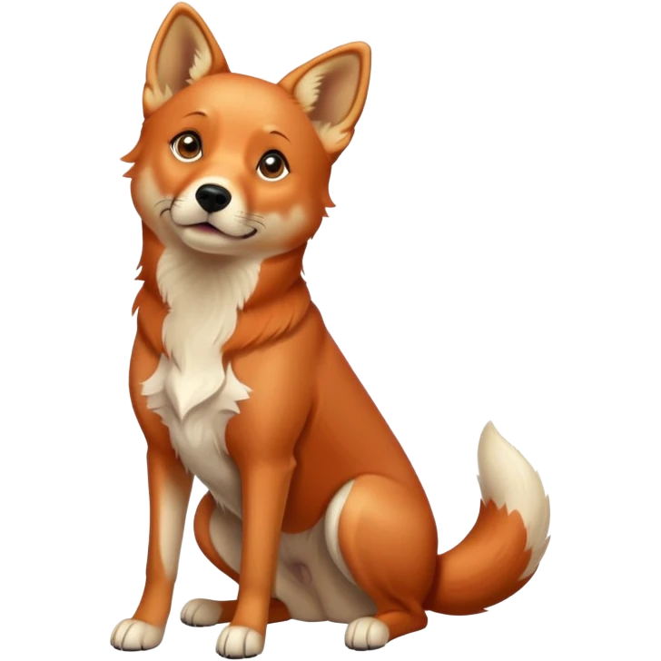 fox red labrador emoji