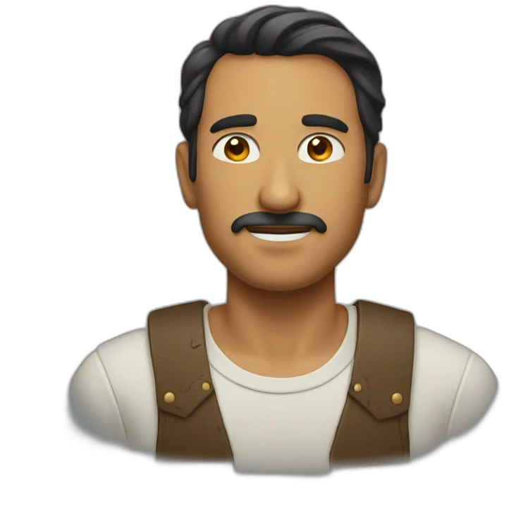 Hombre enojado emoji