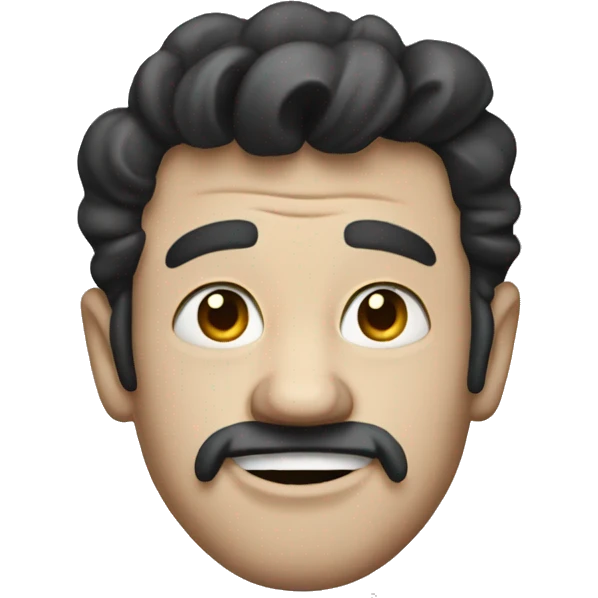 Crooked thump emoji