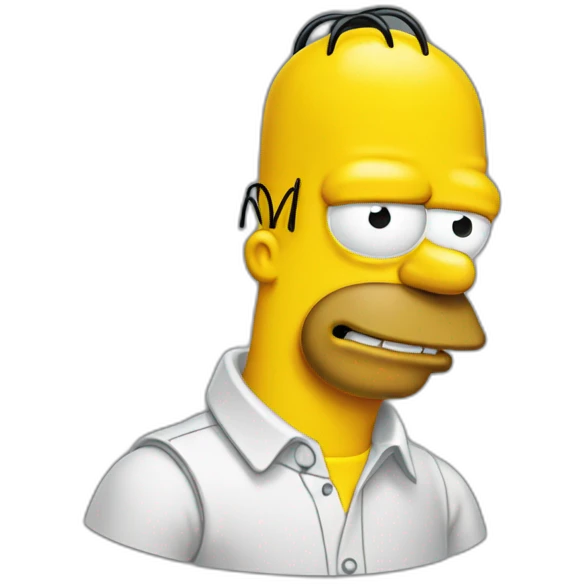 Hommer simpson emoji