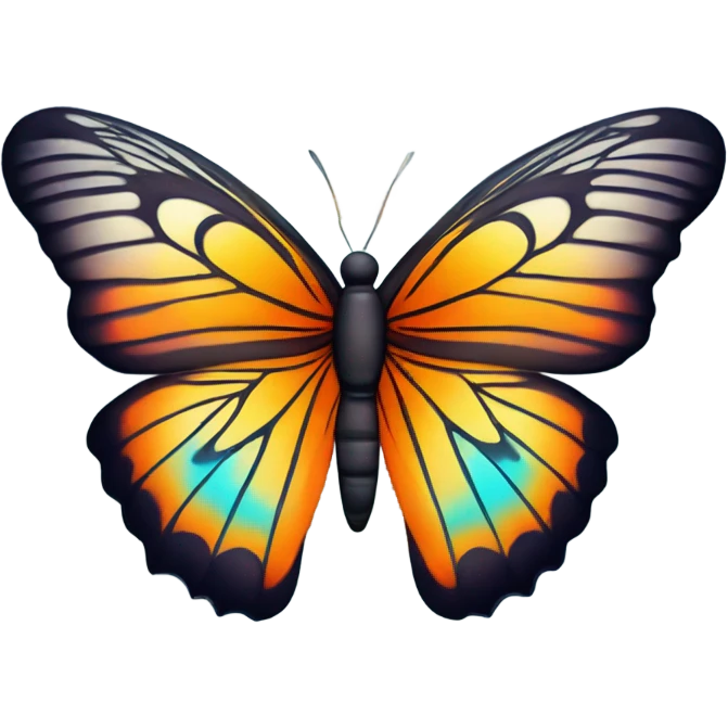 Butterfly dancing emoji