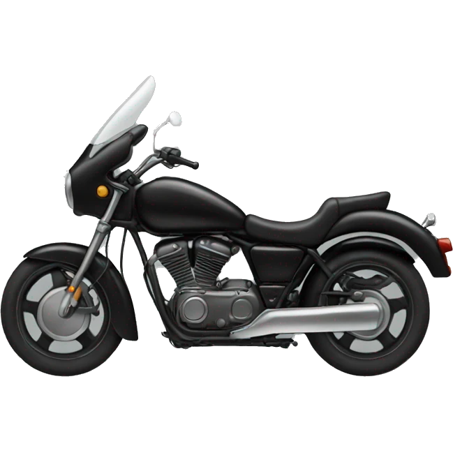 Black motorcycle  emoji