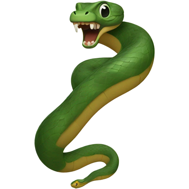 Snake with legs  emoji