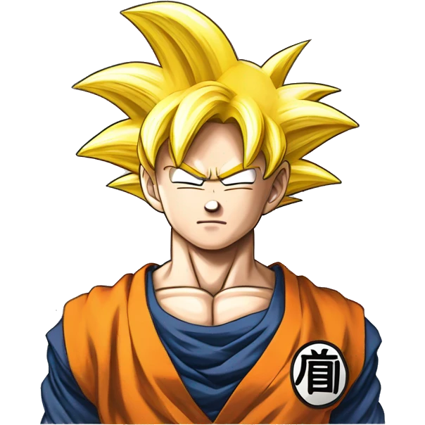 goku sayan emoji