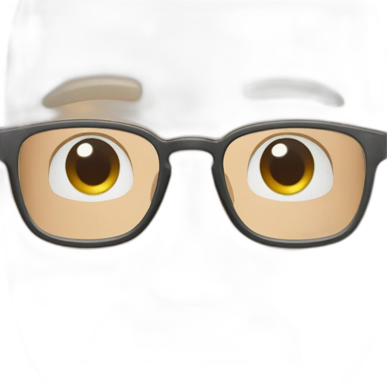 jony ive glasses emoji