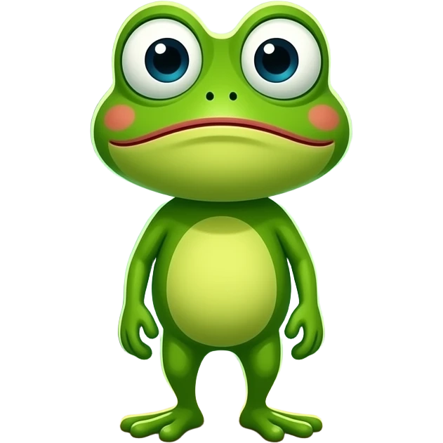 pepe in a back wood face emoji