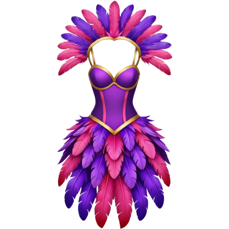 carnival-mas-costume,-red,-purple-and-pink-preferably,-full-costume-feathers-at-the-back- emoji