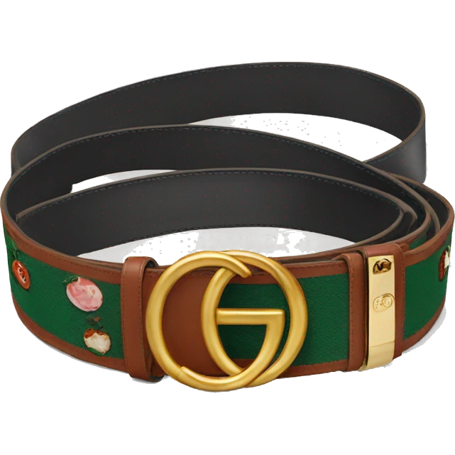 EBT card Gucci belt emoji