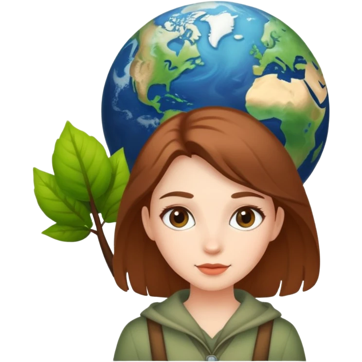 Earth and nature lil girly  emoji