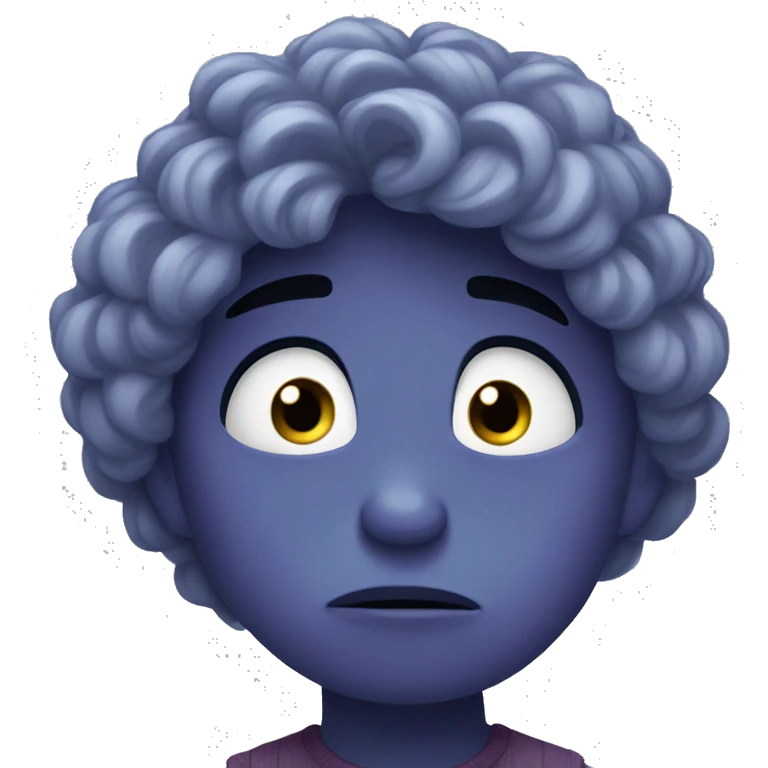 sadness from insideout emoji