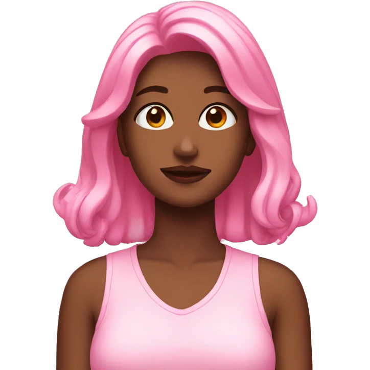 Pink aesthetic emoji