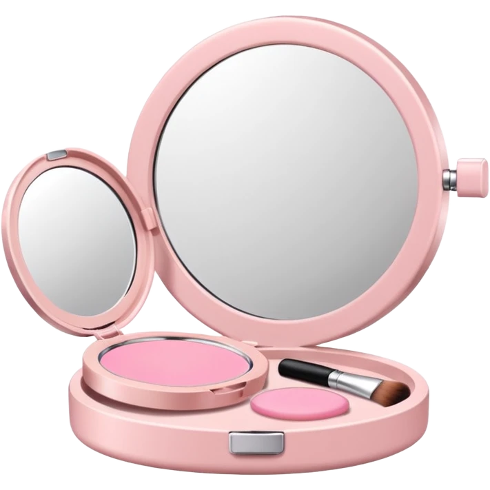 light pink makeup set emoji