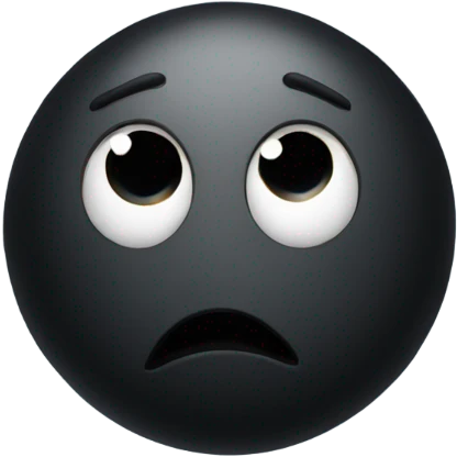 Black hole emoji